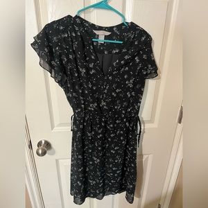 H&M V-neck floral dress